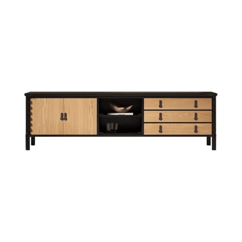 LAPADULA TV-Schrank Retro Massivholz TV-Schrank Wohnzimmer Couchtisch Lagerschrank Audiovisuellen Schrank Unterhaltungszentrum LAPADULA TV-Schrank Retro Massivholz TV-Schrank Wohnzimmer Couchtisch Lagerschrank Audiovisuellen Schrank Unterhaltungszentrum von LAPADULA