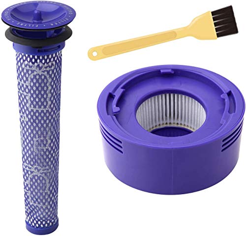Filter V8 V7 Dyson,Washable Ersatzfilter Dyson V8 Absolute Zubehör 1 HEPA Post Filter & 1 Pre-Filter Replacement Filter und Reinigungspinsel for Dyson V7 V8 Animal Motorhead Cordless Vacuum Cleaner Filter V8 V7 Dyson,Washable Ersatzfilter Dyson V8 Absolute Zubehör 1 HEPA Post Filter & 1 Pre-Filter Replacement Filter und Reinigungspinsel for Dyson V7 V8 Animal Motorhead Cordless Vacuum Cleaner von LAPONO