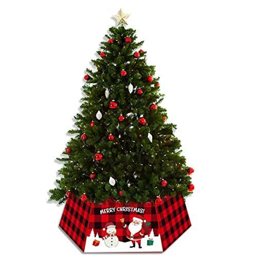 LAPONO Baumkragen Weihnachtsbaum Rock Weihnachtsbaum Anziehrock Weihnachtsbaumkragen Weihnachtsbaumdecke Christbaumdecke ChristbaumstäNder Weihnachtsbaum Deko Kragen Faltbarer Weihnachtsbaum Rock von LAPONO