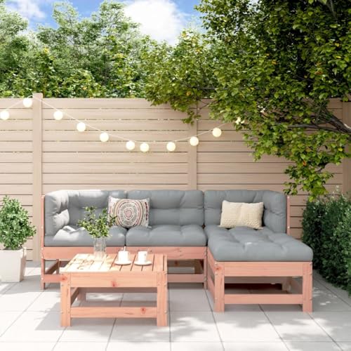 LAPOOH 5-TLG. Garten-Lounge-Set Massivholz Douglasie, Lounge Gartenmöbel Set, Terassenmöbel Wetterfest, Loungemöbel Terrasse, Gartenlounge, Garten Loungemöbel Set - 3186177 LAPOOH 5-TLG. Garten-Lounge-Set Massivholz Douglasie, Lounge Gartenmöbel Set, Terassenmöbel Wetterfest, Loungemöbel Terrasse, Gartenlounge, Garten Loungemöbel Set - 3186177 von LAPOOH
