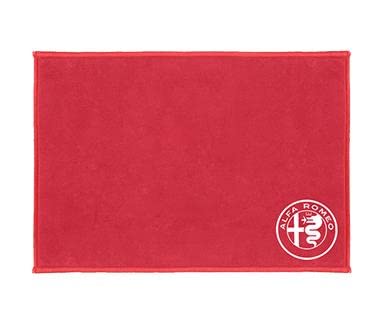 LAPOOH Auto-Reinigungstücher, für Alfa Romeo Giulietta 159 Giulia 147 Mito 156 Spider 4C 8C, Auto Logo Starkes Saugfähiges Handtuch Reinigungstuch Innenraum Zubehör,-Red von LAPOOH