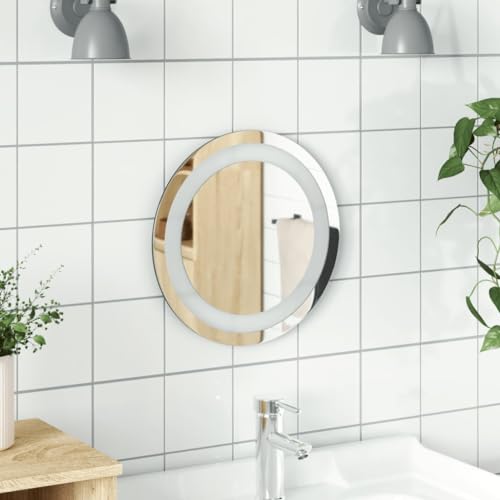 LAPOOH Badspiegel 30 cm Rund, Wandspiegel, Badezimmerspiegel, Badezimmer Spiegel, Bathroommirror - 353276 von LAPOOH