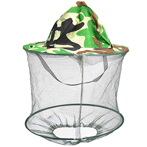 LAPOOH Camouflage Patten Imker Hut Bienenzucht Gesichtsmaske von LAPOOH