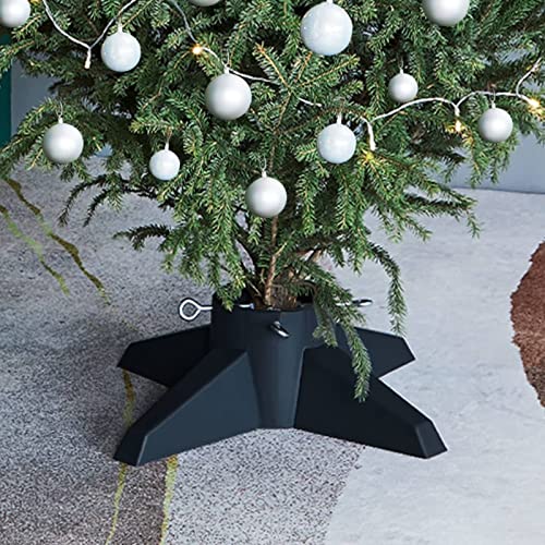 LAPOOH Christbaumständer Grün 55,5x55,5x15 cm, Weihnachtsbaumständer, Christbaumständer, Tannenbaum Ständer, Weihnachtsbaum Standfuß von LAPOOH