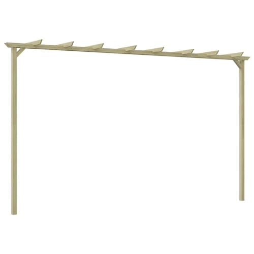 LAPOOH Gartenpergola, Balkon Pavillon, Beschattung Terasse, Gartenpergola, Garten Verzierung, Imprägniertes Kiefernholz 360×200×60 cm von LAPOOH