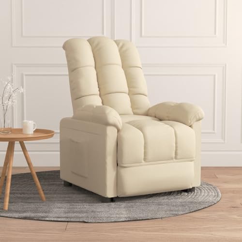 LAPOOH Relaxsessel Creme Stoff, Fernsehsessel, Kinosessel, Lesesessel, Tv Sessel, Ohrensessel, Armsessel, Seselstuhl Wohnzimmer - 289805 LAPOOH Relaxsessel Creme Stoff, Fernsehsessel, Kinosessel, Lesesessel, Tv Sessel, Ohrensessel, Armsessel, Seselstuhl Wohnzimmer - 289805 von LAPOOH