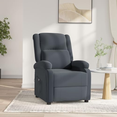 LAPOOH Relaxsessel Dunkelgrau Samt, Fernsehsessel, Kinosessel, Lesesessel, Tv Sessel, Ohrensessel, Armsessel, Seselstuhl Wohnzimmer - 3098394 LAPOOH Relaxsessel Dunkelgrau Samt, Fernsehsessel, Kinosessel, Lesesessel, Tv Sessel, Ohrensessel, Armsessel, Seselstuhl Wohnzimmer - 3098394 von LAPOOH