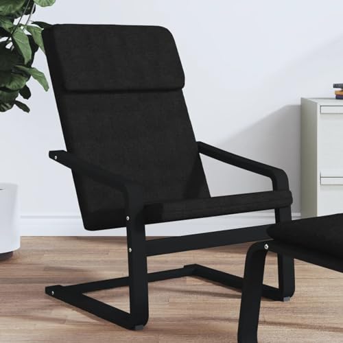 LAPOOH Relaxsessel aus schwarzem Stoff, Filmsessel, Wohnzimmer-Sessel, -Tantra-Sessel, Fernsehsessel, Stillsessel, 351058 LAPOOH Relaxsessel aus schwarzem Stoff, Filmsessel, Wohnzimmer-Sessel, -Tantra-Sessel, Fernsehsessel, Stillsessel, 351058 von LAPOOH