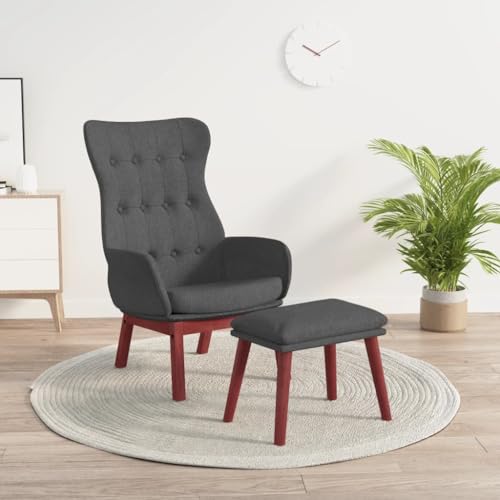 LAPOOH Relaxsessel mit Hocker Dunkelgrau Stoff, Fernsehsessel, Kinosessel, Lesesessel, Tv Sessel, Ohrensessel, Armsessel, Seselstuhl Wohnzimmer - 3097724 LAPOOH Relaxsessel mit Hocker Dunkelgrau Stoff, Fernsehsessel, Kinosessel, Lesesessel, Tv Sessel, Ohrensessel, Armsessel, Seselstuhl Wohnzimmer - 3097724 von LAPOOH