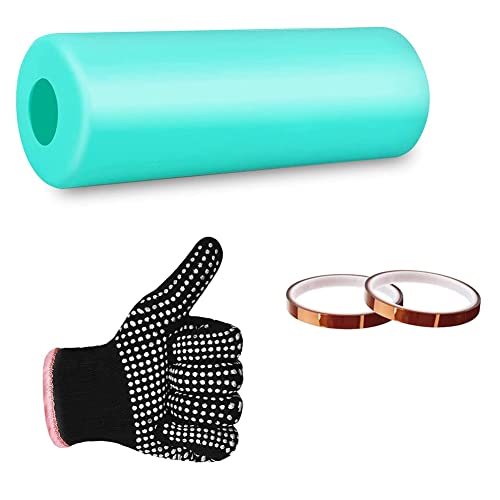 LAPOOH Silikonbänder für Sublimation, für 590 ml dünne, gerade Blanko-Becher, mit hitzebeständigem Handschuhband von LAPOOH