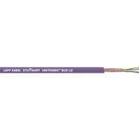Lapp 10 Meter 2170203 Unitronic BUS LD Busleitung 1x2x0,22 mm² geschirmt I Datenleitung 7-drähtig I Flammwidrig I Bus Kabel I EMV Abschirmung I von LAPP