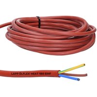 10 Meter Lapp 0046008 Ölflex Heat 180 Silikonleitung 3x1,0 mm² I Silikonkabel I Saunaofen Kabel 10 m I SiHF Saunakabel 3G1,0 mm² mit grün-gelben 10 Meter Lapp 0046008 Ölflex Heat 180 Silikonleitung 3x1,0 mm² I Silikonkabel I Saunaofen Kabel 10 m I SiHF Saunakabel 3G1,0 mm² mit grün-gelben von LAPP