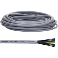 10 Meter Lapp 1119305 Ölflex Classic 110 PVC-Steuerleitung 5x1,5 mm² mit grün-gelben Schutzleiter 5G1,5 mm² I Steuerkabel 5 adrig I Kabel 5 adrig von LAPP