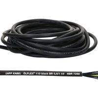 10 Meter Lapp 1120311 Ölflex Classic 110 Black 0,6/1kV PVC Steuerleitung 5x1,5 mm² mit Schutzleiter I Außenbereich I flammwidrig I Kabel 5 adrig I 10 Meter Lapp 1120311 Ölflex Classic 110 Black 0,6/1kV PVC Steuerleitung 5x1,5 mm² mit Schutzleiter I Außenbereich I flammwidrig I Kabel 5 adrig I von LAPP