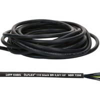 10 Meter Lapp 1120360 Ölflex Classic 110 Black 0,6/1kV PVC Steuerleitung 4x4 mm² mit Schutzleiter I Außenbereich I flammwidrig I Kabel 4 adrig I 10 Meter Lapp 1120360 Ölflex Classic 110 Black 0,6/1kV PVC Steuerleitung 4x4 mm² mit Schutzleiter I Außenbereich I flammwidrig I Kabel 4 adrig I von LAPP
