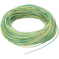 100 Meter Lapp 0054000 Ölflex Heat 180 SiF Silikonleitung 6mm² grün/gelb I Aderleitung temperaturbeständig -50 bis +180 Grad Celsius I kältebeständig von LAPP