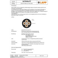 LAPP 15310010/1000 Steuerleitung 1000m von LAPP
