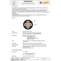 LAPP 15310012/500 Steuerleitung 500m von LAPP