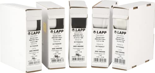 LAPP 61742443 Schrumpfschlauch Protect Box, Transparent, 2:1, 25.4-12.7mm von LAPP