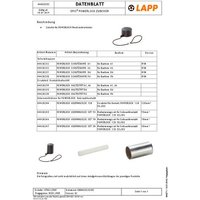 LAPP EPIC® POWERLOCK Zubehör HALTESTIFT F6 (1) 44420254 von LAPP