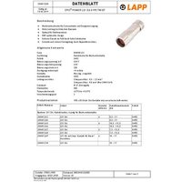 LAPP EPIC POWER LS1 D6 5+PE TWIST 7.5-15.5 Inhalt: 1St. LAPP EPIC POWER LS1 D6 5+PE TWIST 7.5-15.5 Inhalt: 1St. von LAPP