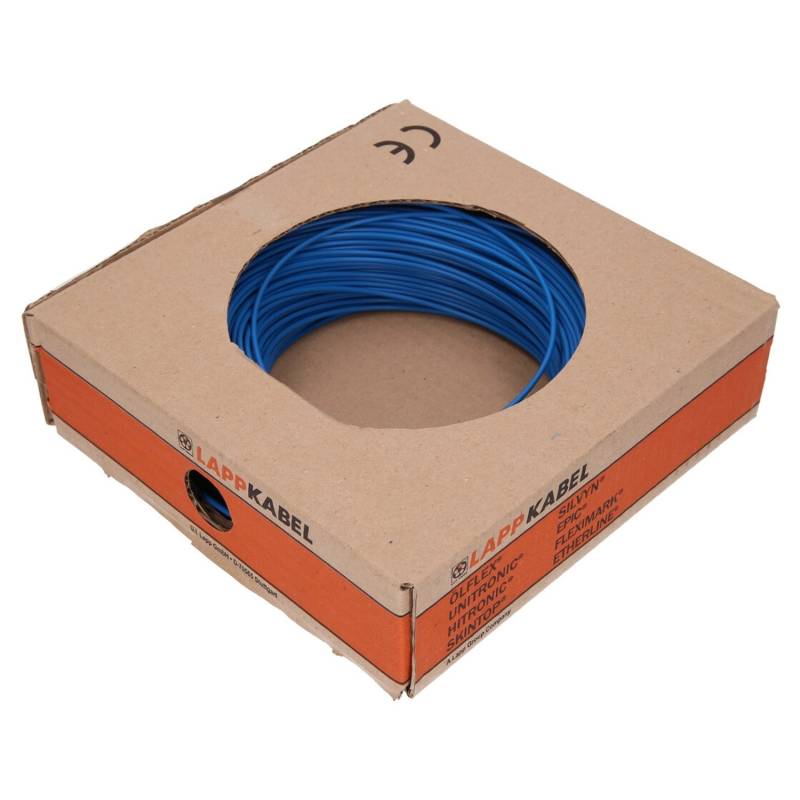 Lapp 4510021 PVC Einzelader H05V-K 0,5 mm² Blau 100m von LAPP