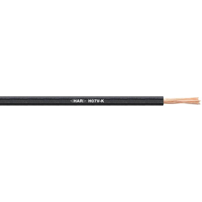 Lapp 4521011/50 Litze H07 V K 1 X 25 Mm² Schwarz 50 M Einzeladern Draht Ader B-Ware von LAPP