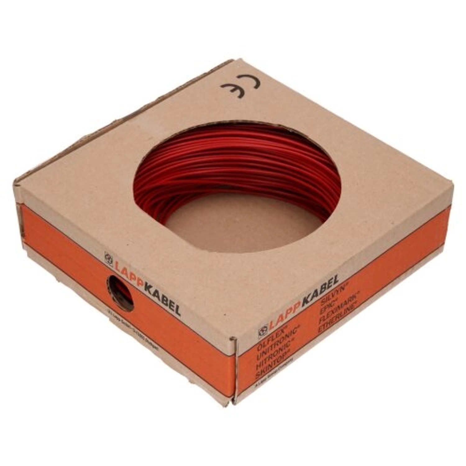 Lapp Kabel 4520042 PVC Einzelader H07V-K 2,5 mm² Rot PVC-Aderleitung 100m Lapp Kabel 4520042 PVC Einzelader H07V-K 2,5 mm² Rot PVC-Aderleitung 100m von LAPP