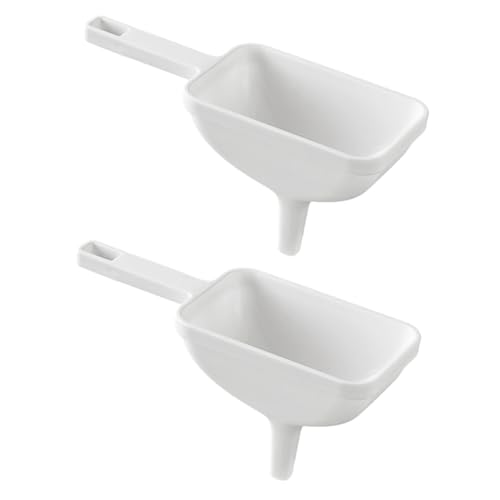 2Stücke Großer Plastiktrichter aus Essig und Öltrichter Leicht zu Reinigen Tragbar für Getränke Robustes Material 2Stücke Großer Plastiktrichter aus Essig und Öltrichter Leicht zu Reinigen Tragbar für Getränke Robustes Material von LAPYAPPE