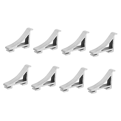 8Stücke Kühlschrank Regalstützen Haken Robuste Gefrierschrank Clips zur Einfachen Installation Optimalen Lagerung für Getränke Lebensmittel von LAPYAPPE