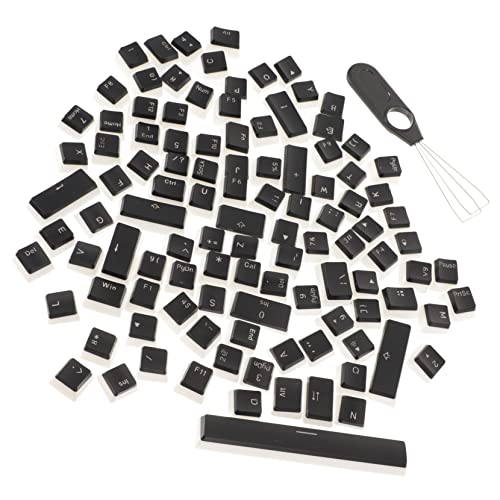 LAPYAPPE 1 Satz Translucente Gaming Keycaps Frosted Pudding Design für Mechanische Pc Tastaturen RGB Hintergrundbeleuchtung Ölabweisend Leicht für Gamer von LAPYAPPE