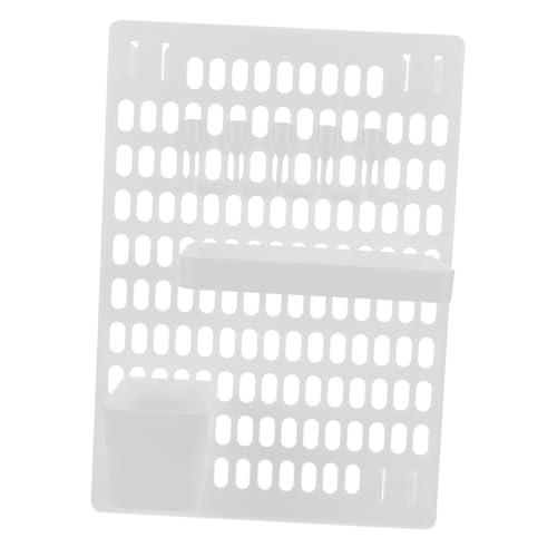 LAPYAPPE 1 Satz Wandmontage Lochplatte Organizer Robust Platzsparend für Schlafzimmer Haken Rechteckiger Quadratischer Aufbewahrungsbox Weißes Design für Moderne Räume LAPYAPPE 1 Satz Wandmontage Lochplatte Organizer Robust Platzsparend für Schlafzimmer Haken Rechteckiger Quadratischer Aufbewahrungsbox Weißes Design für Moderne Räume von LAPYAPPE