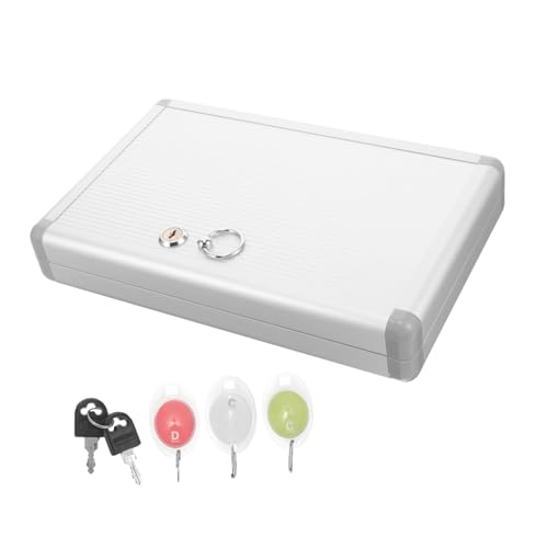 LAPYAPPE 1 Satz Wandmontierter Schlüsselbox aus Sichere Schlüsselaufbewahrung mit Großer Kapazität für Büro und Zuhause Einfache Installation Design Schlüsselplätze LAPYAPPE 1 Satz Wandmontierter Schlüsselbox aus Sichere Schlüsselaufbewahrung mit Großer Kapazität für Büro und Zuhause Einfache Installation Design Schlüsselplätze von LAPYAPPE