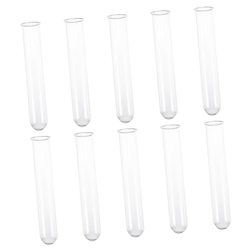 LAPYAPPE 10 Stück Teiliges Glas reagenzgläser mit Klarem Borosilikatglas Transparent und Praktisch für Wissenschaftliche Experimente und DIY anwendungen LAPYAPPE 10 Stück Teiliges Glas reagenzgläser mit Klarem Borosilikatglas Transparent und Praktisch für Wissenschaftliche Experimente und DIY anwendungen von LAPYAPPE