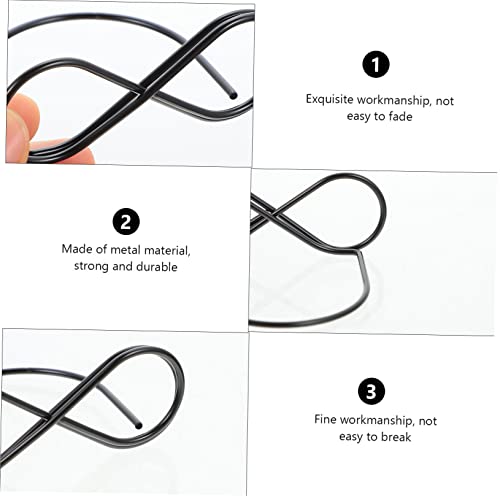 LAPYAPPE 10 Stück Teiliges Metall Kartenhalter Stabile Memo Clips für Tischkarten Visitenkarten und Fotos Schwarzer Desktop Organizer Langlebig Dekorativ und Einfach zu Verwenden LAPYAPPE 10 Stück Teiliges Metall Kartenhalter Stabile Memo Clips für Tischkarten Visitenkarten und Fotos Schwarzer Desktop Organizer Langlebig Dekorativ und Einfach zu Verwenden von LAPYAPPE