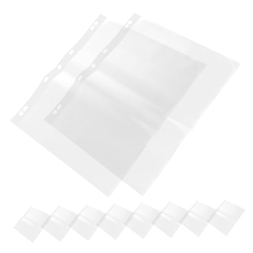 LAPYAPPE 10 Stück Transparente wasserdichte Negativhüllen für Archivierung Säurefreie Schwere Schutzfolien Lochung Geeignet für Fotos Filmnegative Dokumente und Sammler LAPYAPPE 10 Stück Transparente wasserdichte Negativhüllen für Archivierung Säurefreie Schwere Schutzfolien Lochung Geeignet für Fotos Filmnegative Dokumente und Sammler von LAPYAPPE
