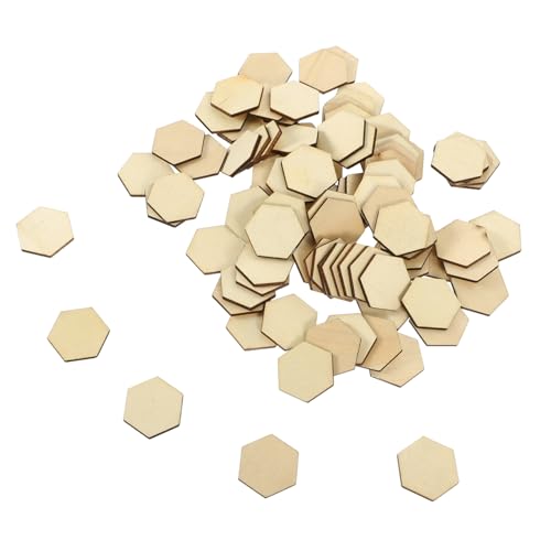 LAPYAPPE 100 Stück Sechseckige Holzplättchen Blanko Holzscheiben für DIY Basteln Malen Handwerk Umweltfreundliche Dekoration Holzteile LAPYAPPE 100 Stück Sechseckige Holzplättchen Blanko Holzscheiben für DIY Basteln Malen Handwerk Umweltfreundliche Dekoration Holzteile von LAPYAPPE
