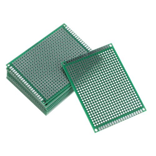 LAPYAPPE 10stücke Doppelseitige PCB Leiterplatte Für Elektronikprojekte Für DIY Experimente Spritzbeschichtet Einsetzbar Robust Und Langlebig LAPYAPPE 10stücke Doppelseitige PCB Leiterplatte Für Elektronikprojekte Für DIY Experimente Spritzbeschichtet Einsetzbar Robust Und Langlebig von LAPYAPPE