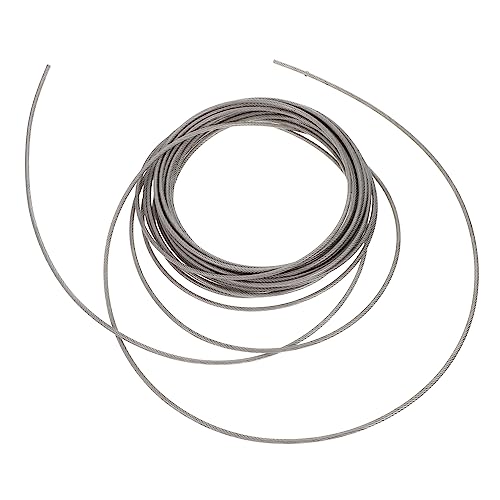 LAPYAPPE 1Rolle Premium Sicherheitskabel aus für Bühnenlicht Transparent Ummantelt Vielseitig Einsetzbar für Sportgeräte Werkzeuge und LAPYAPPE 1Rolle Premium Sicherheitskabel aus für Bühnenlicht Transparent Ummantelt Vielseitig Einsetzbar für Sportgeräte Werkzeuge und von LAPYAPPE