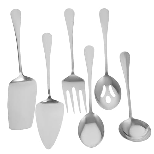 LAPYAPPE 1Satz Servierbesteck Küchenutensilien Lebensmittelechtes Material Ergonomisches Design für Täglichen Gebrauch und Besondere Anlässe für Familien von LAPYAPPE