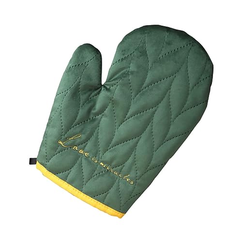 LAPYAPPE 1Stück Mikrowellenhandschuh Grillhandschuhe Hitzebeständig Grün für BBQ Strapazierfähiges Material rutschfest Leicht und Tragbar Vielseitig Einsetzbar LAPYAPPE 1Stück Mikrowellenhandschuh Grillhandschuhe Hitzebeständig Grün für BBQ Strapazierfähiges Material rutschfest Leicht und Tragbar Vielseitig Einsetzbar von LAPYAPPE