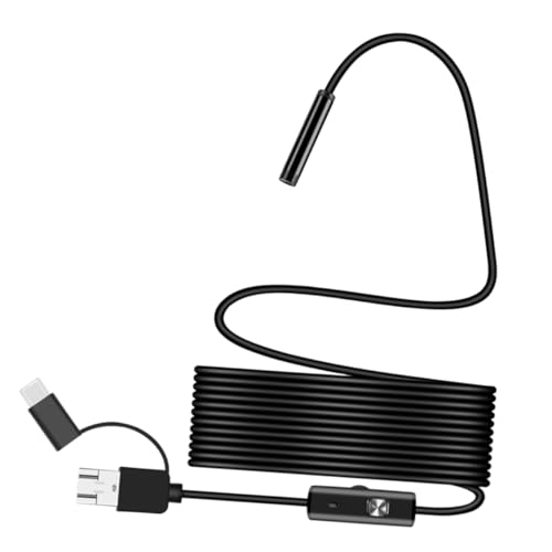 LAPYAPPE 1Stück Smartphone Inspektionskamera Wasserdichtes mit Kompatibel mit Kamera Vielseitige Anwendung für PC Laptop und Tablet LAPYAPPE 1Stück Smartphone Inspektionskamera Wasserdichtes mit Kompatibel mit Kamera Vielseitige Anwendung für PC Laptop und Tablet von LAPYAPPE