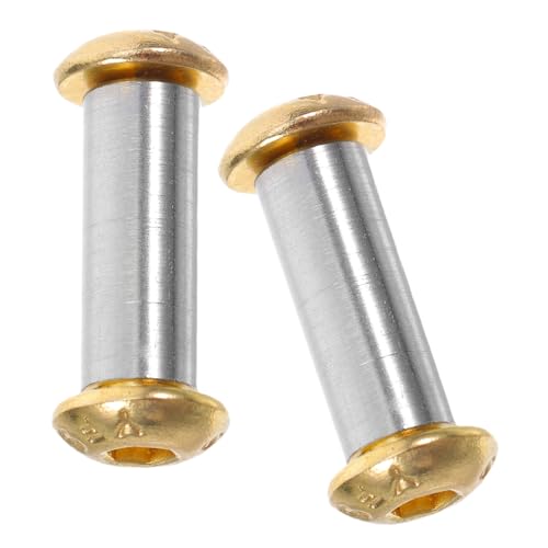 LAPYAPPE 2 Stück Messing Messergriff Nieten DIY Befestigungselemente für Holzmesser Reparatur Stabile Flachkopf Nietbolzen Zubehör für Küchen Kochmesser LAPYAPPE 2 Stück Messing Messergriff Nieten DIY Befestigungselemente für Holzmesser Reparatur Stabile Flachkopf Nietbolzen Zubehör für Küchen Kochmesser von LAPYAPPE