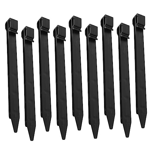 LAPYAPPE 20 Stck Teiliges Kunststoff Gartenheringe mit Spitzen Leichte Kompakte Bodenanker für Outdoor Rasen Gartennutzung zur Befestigung von Folien Kunstrasen und Landschaftsschutz LAPYAPPE 20 Stck Teiliges Kunststoff Gartenheringe mit Spitzen Leichte Kompakte Bodenanker für Outdoor Rasen Gartennutzung zur Befestigung von Folien Kunstrasen und Landschaftsschutz von LAPYAPPE