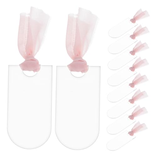LAPYAPPE 20 Stück Transparente Acryl Sitzkarten mit Band Leere Bogen Namensschilder für Hochzeiten und Dinnerpartys Reservierte Platzkarten für Anlässe LAPYAPPE 20 Stück Transparente Acryl Sitzkarten mit Band Leere Bogen Namensschilder für Hochzeiten und Dinnerpartys Reservierte Platzkarten für Anlässe von LAPYAPPE