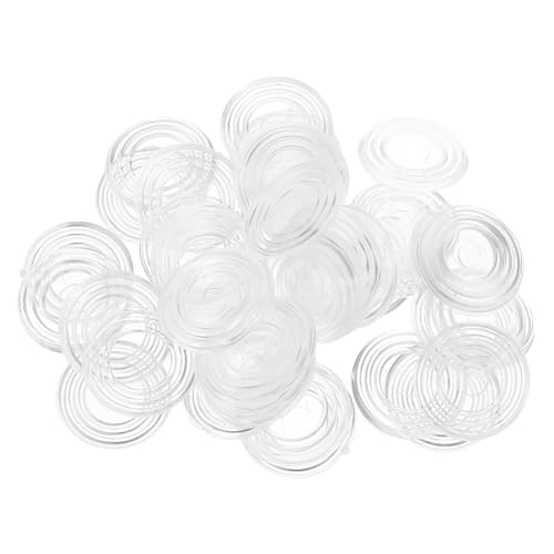 LAPYAPPE 200 Stück -tischplatten-stoßfänger – 24 Mm, Nicht Klebende -Pads Für -tischplatten, Greifer, Abstandshalter, Weiche, Durchsichtige Stoßfängerpunkte Für von LAPYAPPE