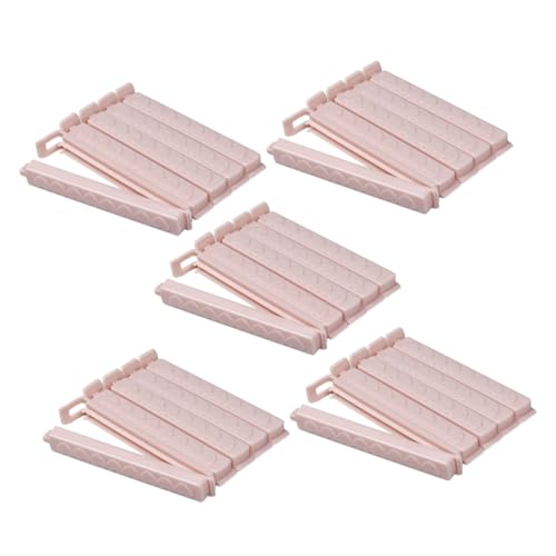 LAPYAPPE 25 Stück Teiliges Snack Verschlussclips aus Robustem PP Kunststoff Tragbar und Leicht Praktische Mini Clips zum Luftdichten Versiegeln von Lebensmittel und Snackbeuteln LAPYAPPE 25 Stück Teiliges Snack Verschlussclips aus Robustem PP Kunststoff Tragbar und Leicht Praktische Mini Clips zum Luftdichten Versiegeln von Lebensmittel und Snackbeuteln von LAPYAPPE