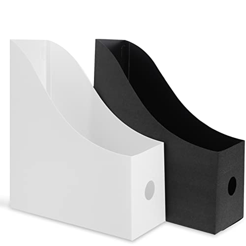 LAPYAPPE 2Stücke Desktop Datei Organizer aus Langlebigem Eleganter Aktenhalter für Büro und Zuhause für Schüler und Dokumentenablage von LAPYAPPE