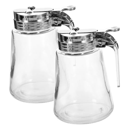 LAPYAPPE 2stücke Dispenser Mit Pumpe Für Zuckerspender Sirupspender Gewürzspender Und Zur Sicheren Aufbewahrung Küche LAPYAPPE 2stücke Dispenser Mit Pumpe Für Zuckerspender Sirupspender Gewürzspender Und Zur Sicheren Aufbewahrung Küche von LAPYAPPE