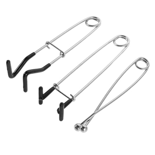 LAPYAPPE 3 Stück Fischlöschdilator Fischzange Aus Metall Kleine Angelzange Fischgreifer Aus Metall Angelzange Für Köder Angelgreifer Angellippengreifer Angelwerkzeug Silver Rostfreier Stahl LAPYAPPE 3 Stück Fischlöschdilator Fischzange Aus Metall Kleine Angelzange Fischgreifer Aus Metall Angelzange Für Köder Angelgreifer Angellippengreifer Angelwerkzeug Silver Rostfreier Stahl von LAPYAPPE